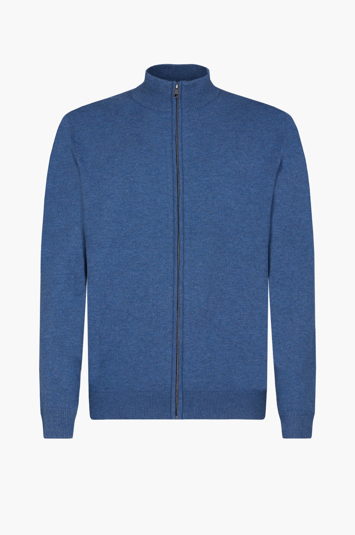 Pulover cu fermoar complet 9250SP Denim