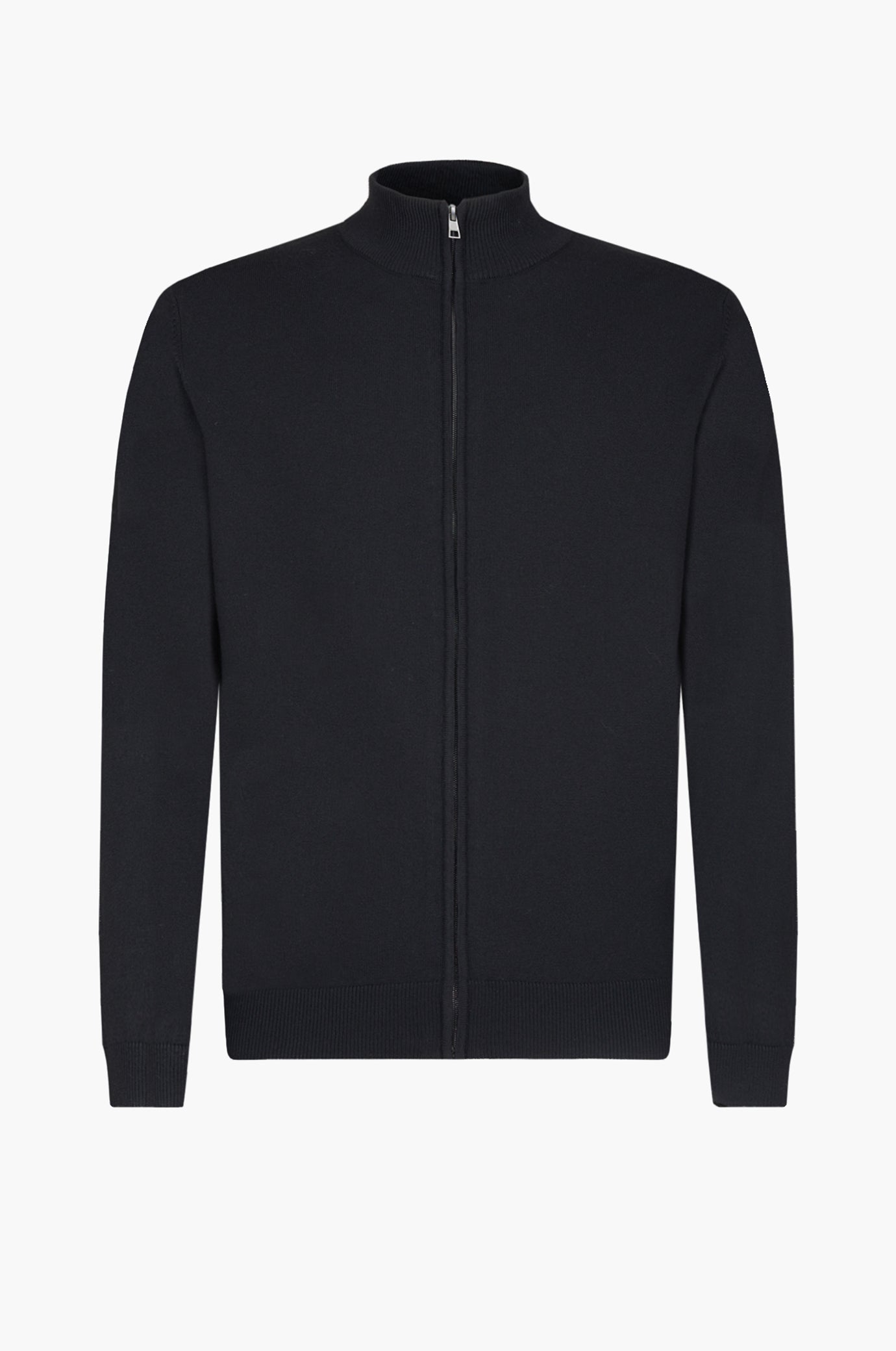 Pulover cu fermoar complet 9250SP Negru