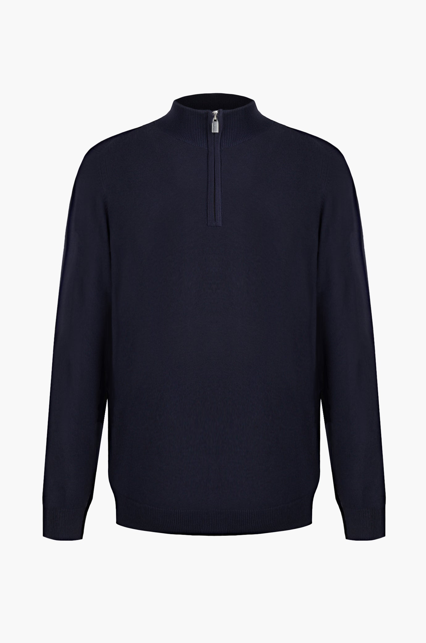 Pulover cu fermoar 9251SP Albastru