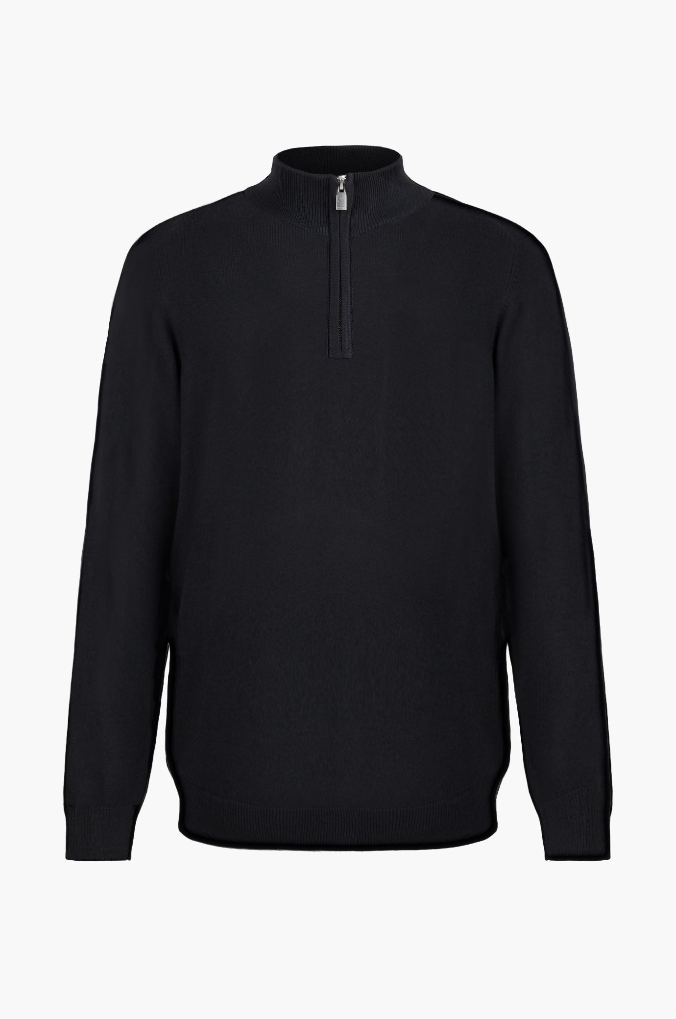 Pulover cu fermoar 9251SP Negru