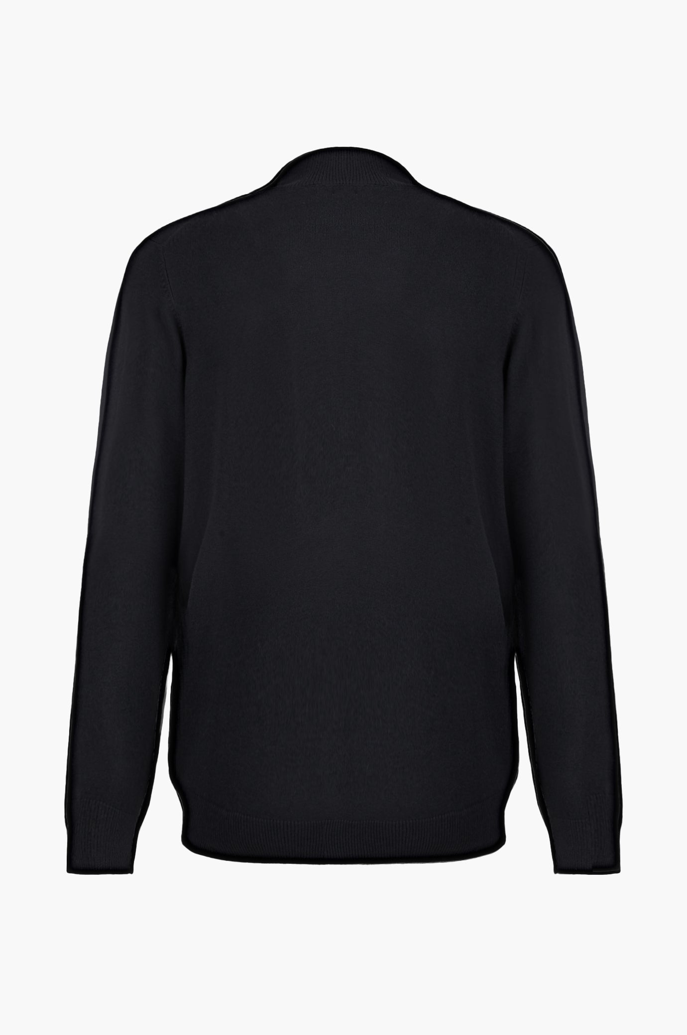 Pulover cu fermoar 9251SP Negru