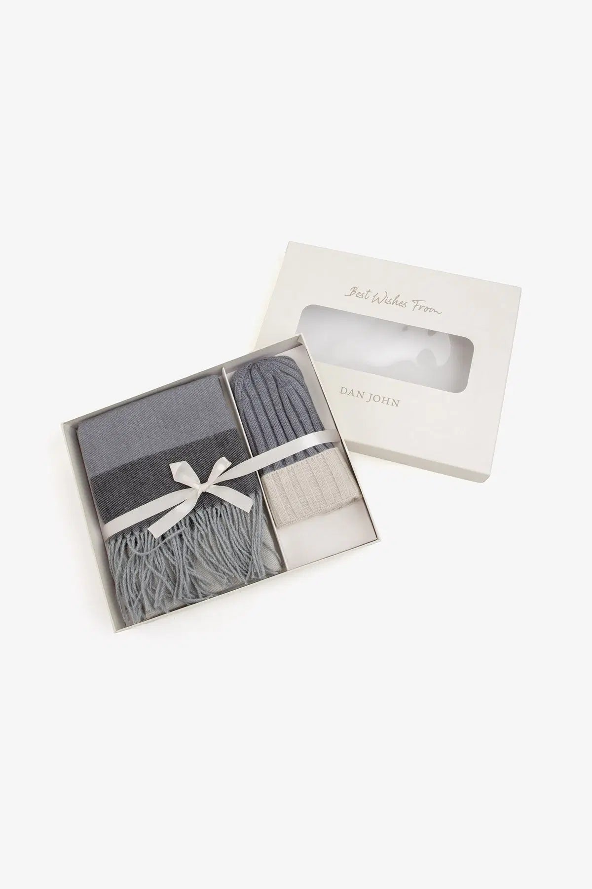 Set Fular+Căciulă YUTKIT-8562 Gri