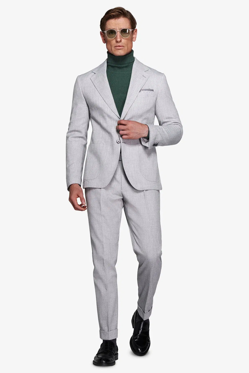 Pantaloni  YUTP22-6004 Gri deschis