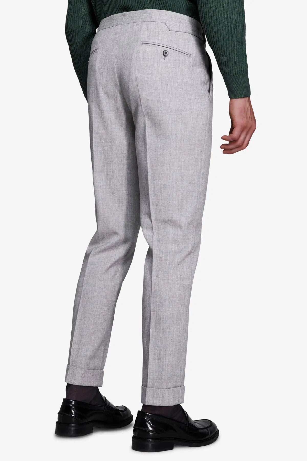 Pantaloni  YUTP22-6004 Gri deschis