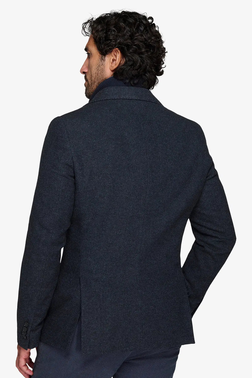 Sacou YUTG07-3015 Albastru