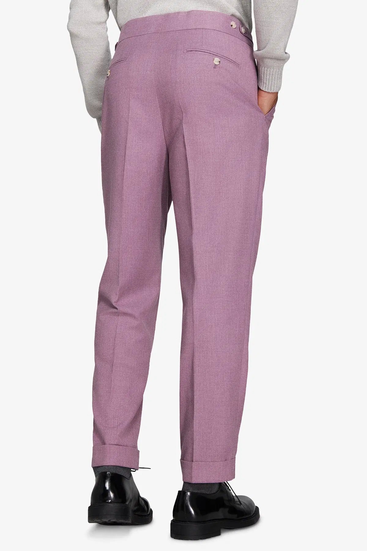 Pantaloni YUTP52-6503 Roz